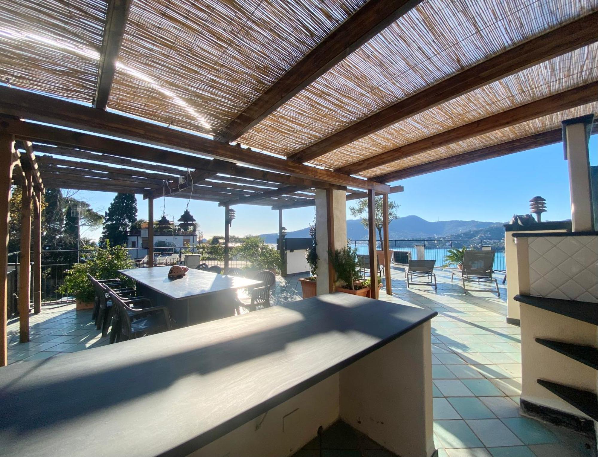 Welcome Riviera - Paradiso 12-Ultimo Restauro Nel 2025-Vista Mare Stupenda-Balcone Con Vista Meravigliosa Piu' Terrazza Solarium Sovrastante Di 70 Mq Esterna Rapallo Exterior photo